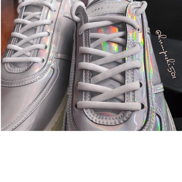 giuseppe zanotti NIB shimmering lowtops for men - Picture 9 of 16